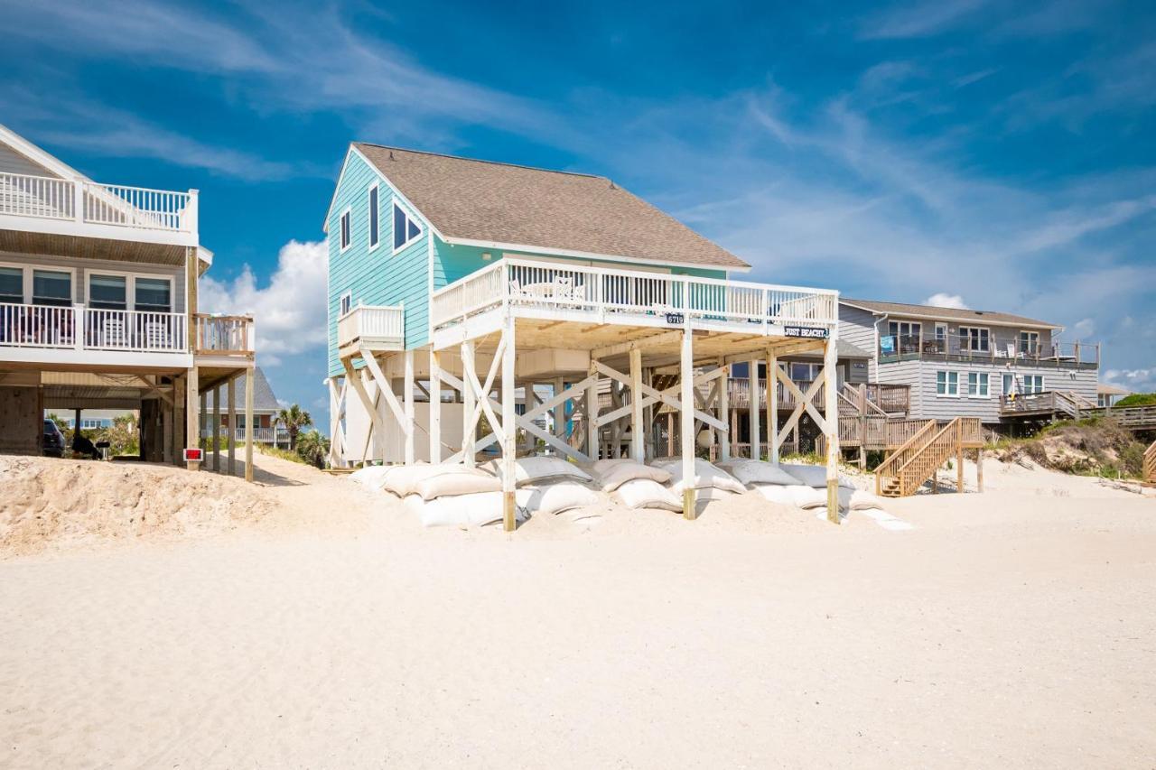 Just Beachy By Oak Island Accommodations Exterior photo